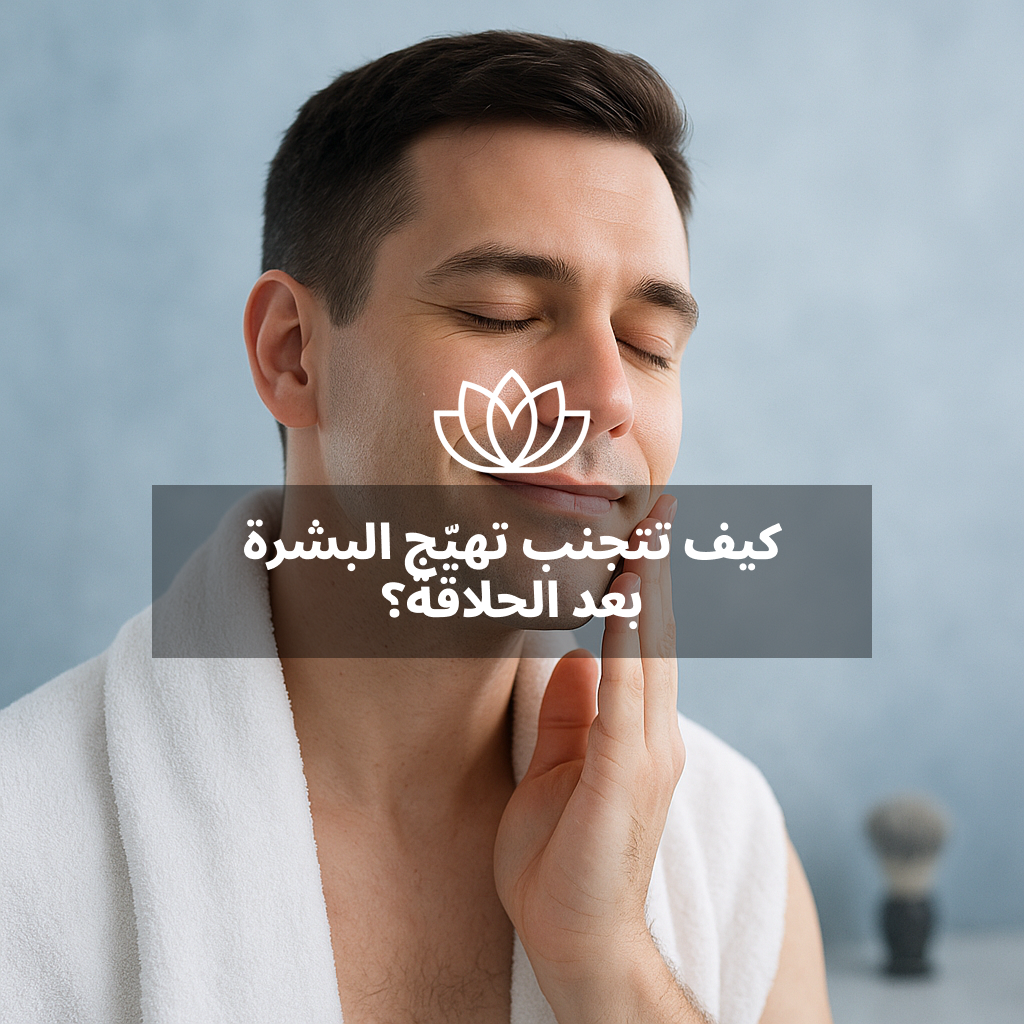 كيف تتجنب تهيّج البشرة بعد الحلاقة؟