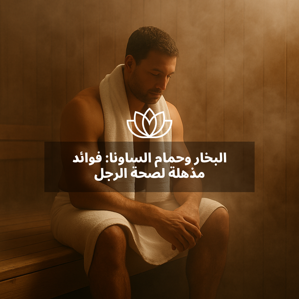 البخار وحمام الساونا فوائد مذهلة لصحة الرجل